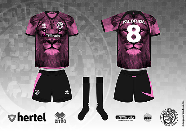 Middlesbrough Away Kit Version 11 by Morgan OBrien 