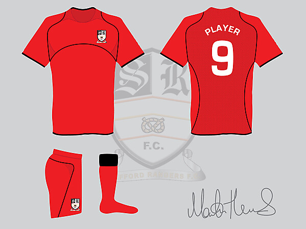 Stafford Rangers FC Away Kit #2 - Martin Thomas Design