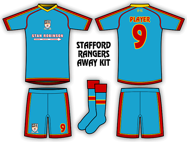 Stafford Rangers Kits