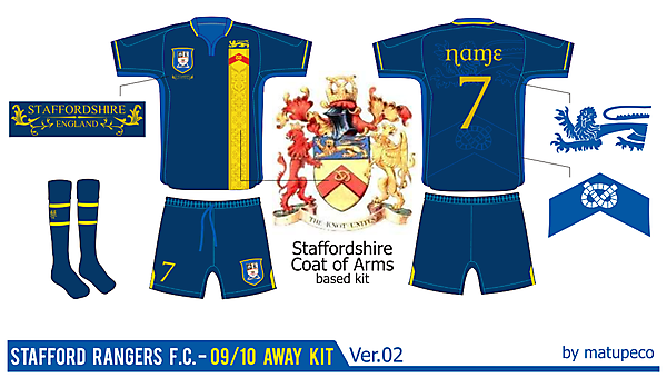 Stafford Rangers Away Kit ver. 02