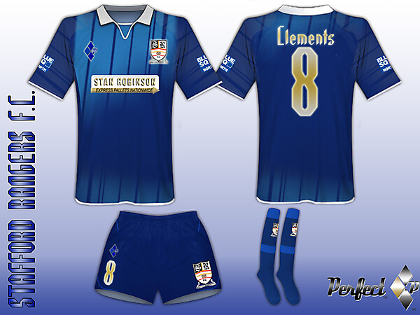 Stafford Rangers Special Blue #Kit 2