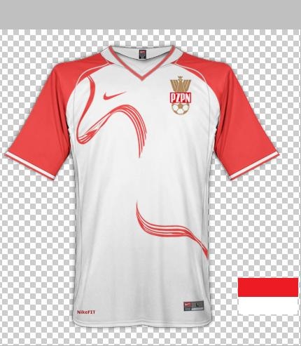 polish nike home shirt