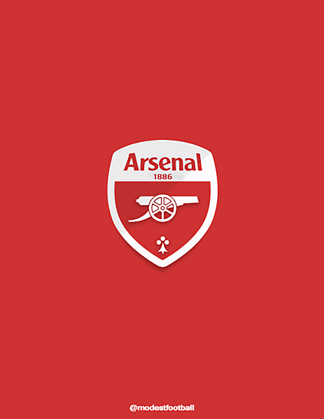 Arsenal logo redesigned v1.