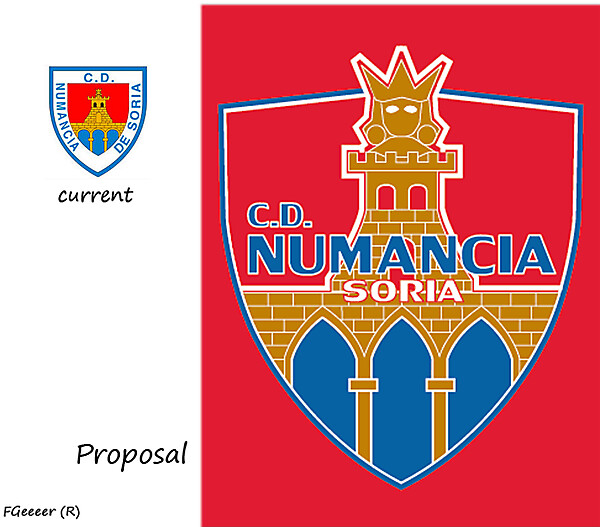 CD NUMANCIA BADGE PROPOSAL
