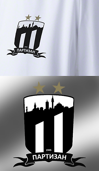 FK Partizan Beograd redesign