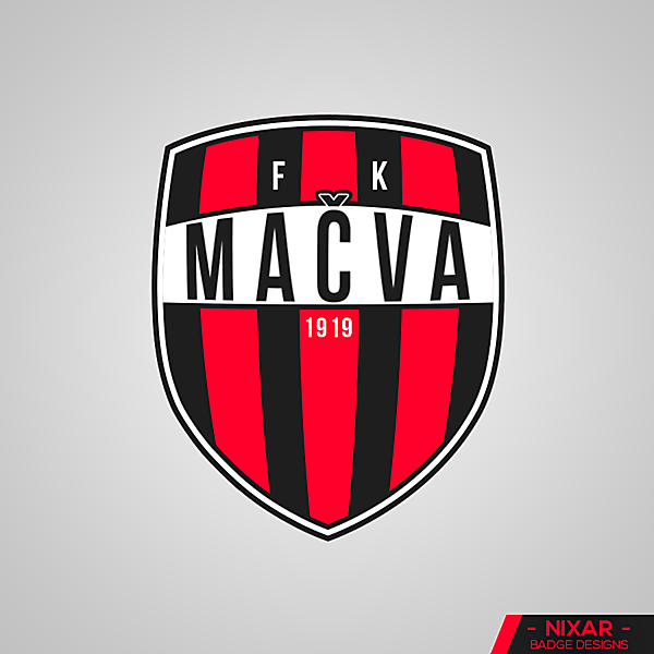 FK Mačva Badge Redesign by Nixar
