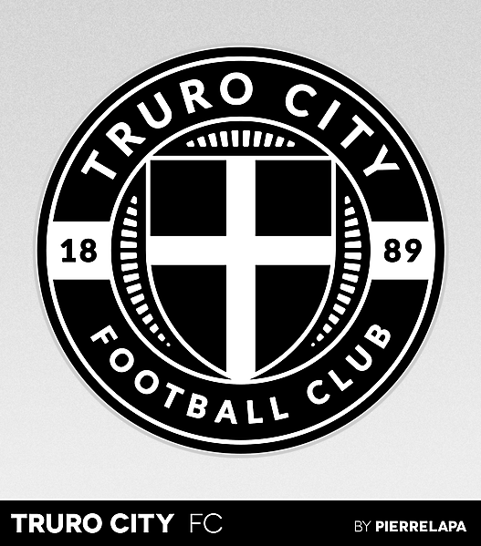 Truro City F. C. (Cornwall) - crest redesign proposal 