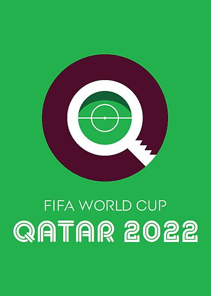 Qatar 2022 World Cup logo concept
