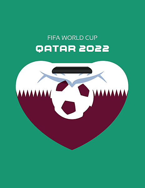 Qatar 2022 World Cup logo concept