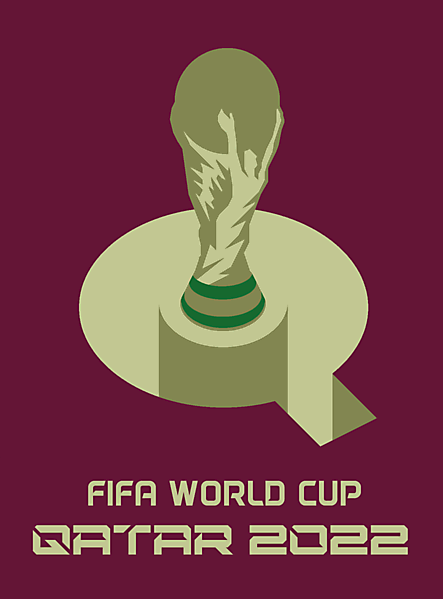 Qatar 2022 World Cup logo concept