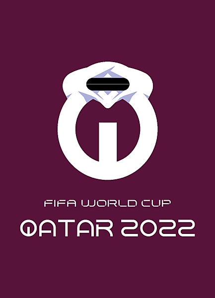 Qatar 2022 World Cup logo concept