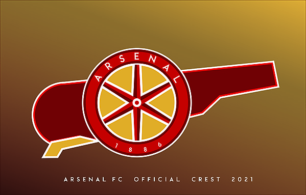 Arsenal F.C. Crest Redesign  202`1