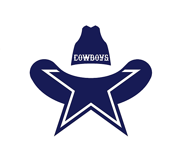What if the Dallas Cowboys were a soccer team, upgrade on their current iconic star logo.