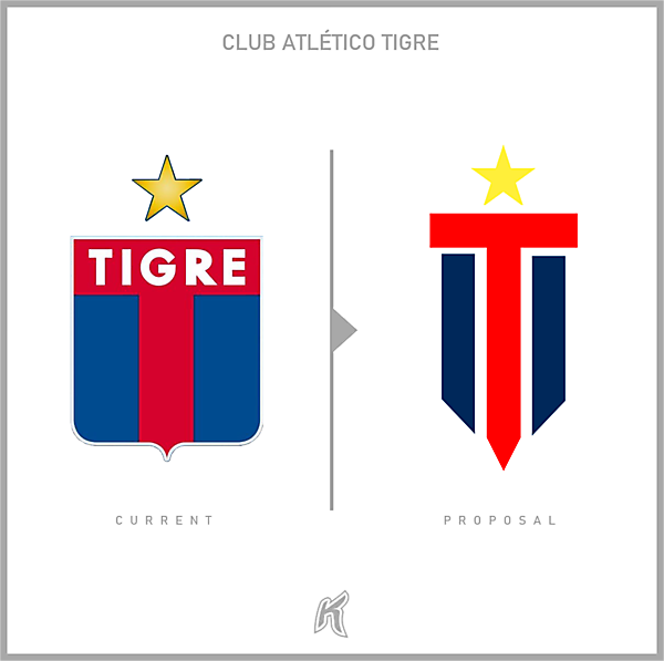 CA Tigre Logo Redesign