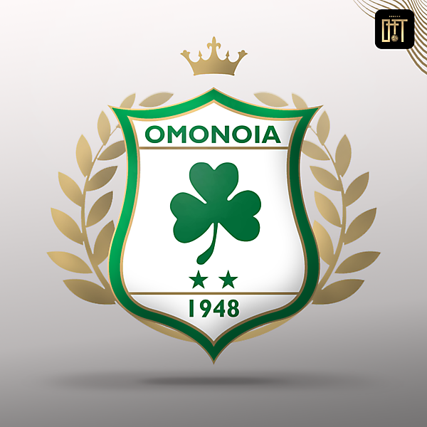 OMONOIA FC -  REDESIGN FROM RETRO SHIELD LOGO