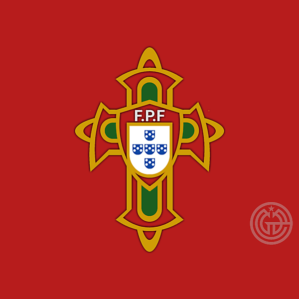 F.P.F ( SELECAO PORTUGUESA DE FUTEBOL ) crests redesign concept 