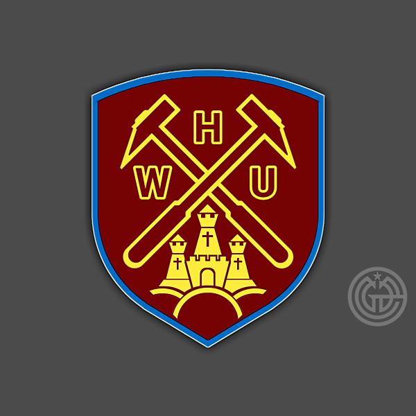 WEST HAM UNITED crest redesign concept II