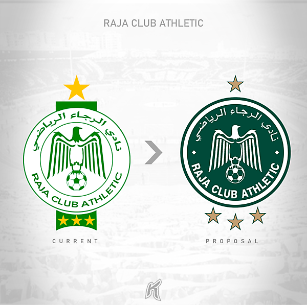 Raja Club Athletic Logo Redesign