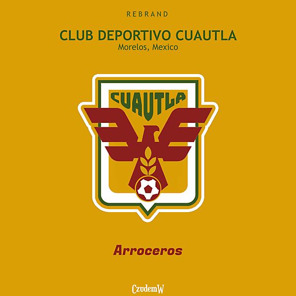 Club Deportivo Cuautla Rebrand