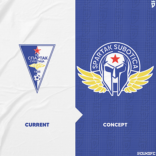 Spartak Subotica Logo Redesign