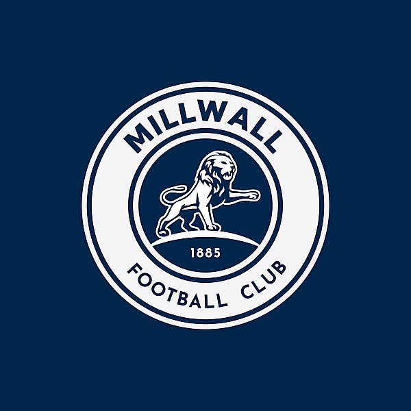 Millwall Football Club – Towering Lion Crest (England)