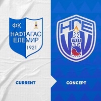 FK NaftaGas Elemir Logo Redesign