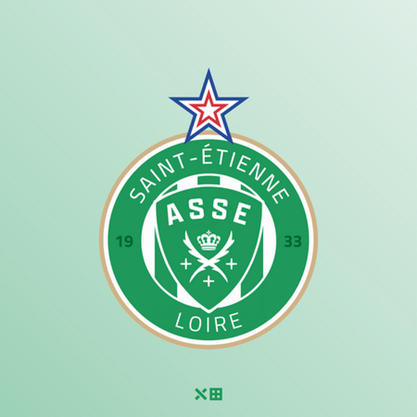 AS Saint-Étienne - Rebranding
