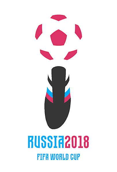 2018 Russia FIFA World Cup logo concept