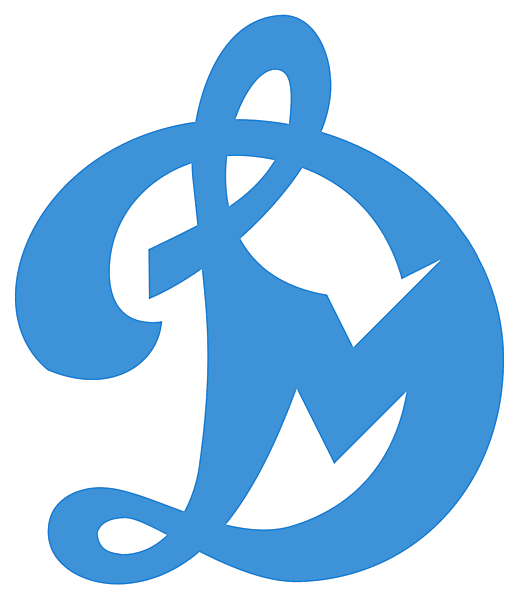 FC Dinamo Minsk  iconic " D " update logo.