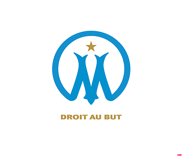 Olympic Marseille logo update.