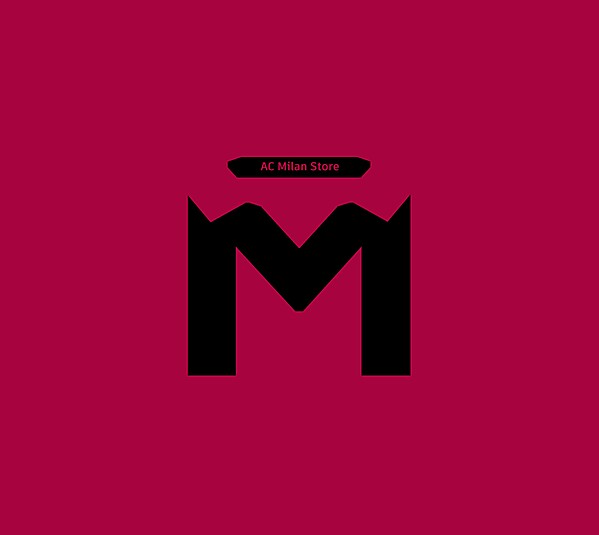 AC Milan store logo .