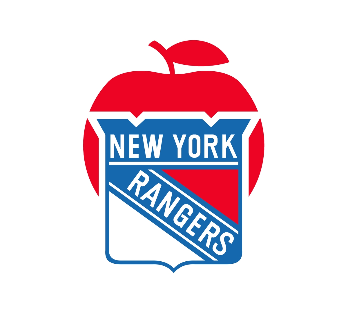 New York Rangers Big Apple logo .