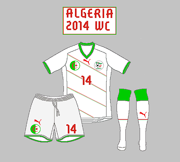 Algeria Home kit - Puma