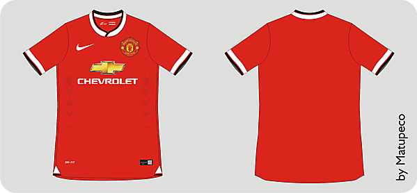 Manchester United Home Kit 2014/2015 Leaked info