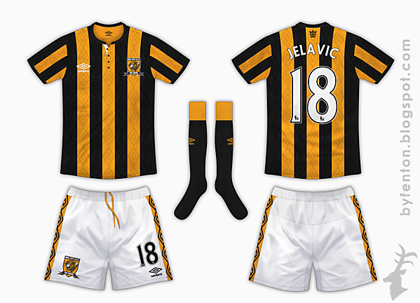 Hull City Home Kit - Umbro