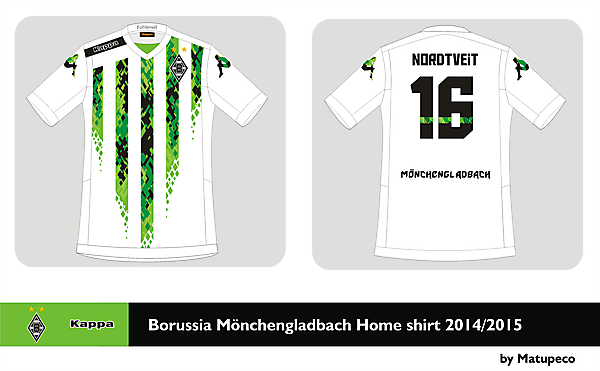 Borussia Mönchengladbach Home shirt 2014/2015