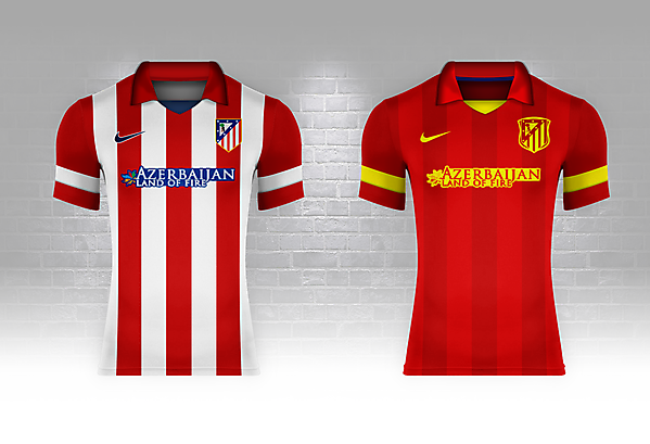 Atlético Madrid as Spain (Fantasy Nike World Cup Campaign)