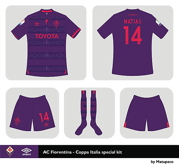 AC Fiorentina Coppa Italia special kit