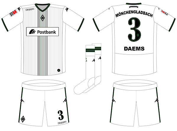 Borussia Mönchengladbach Home Kit