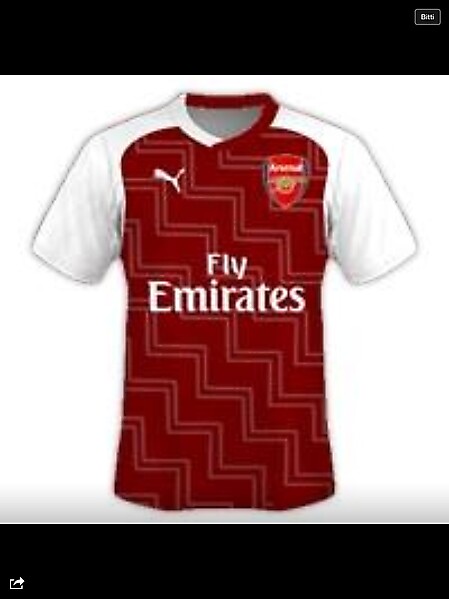 Arsenal FC 2014-15 Puma Home Kit Design