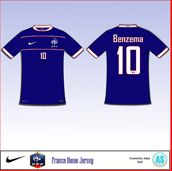 France Home Jersey (Please Read Description)