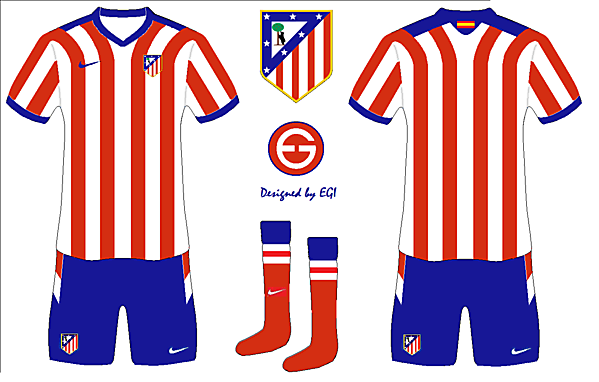 Atletico Madrid Home Kit