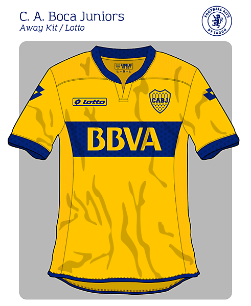 C.A. Boca Jrs Lotto Away