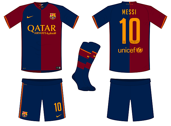 Barcelona Fantasy Home Kit