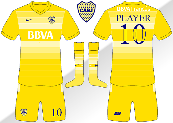Boca Juniors Away Kit