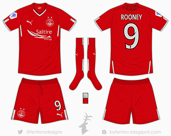 Aberdeen Home Kit - Puma [Azure League Matchday 5]