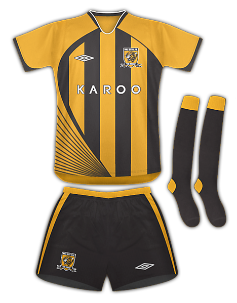 Hull City Home - Umbro Fantasty Design 