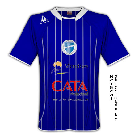 Godoy Cruz home shirt (Le Coq Sportif)