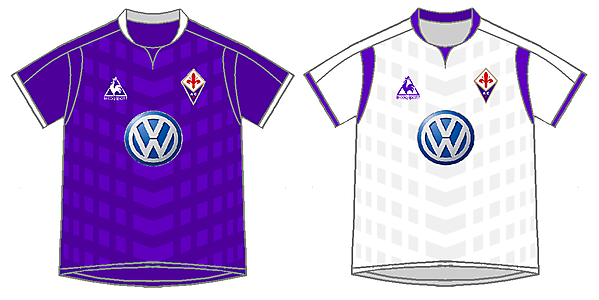 Fiorentina Home y Away Kits