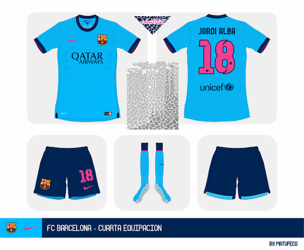 FC Barcelona fourth kit - Identitat
